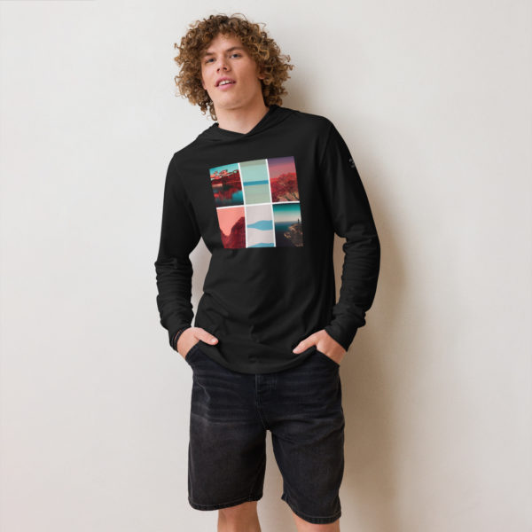 Hooded long-sleeve tee - Image 2