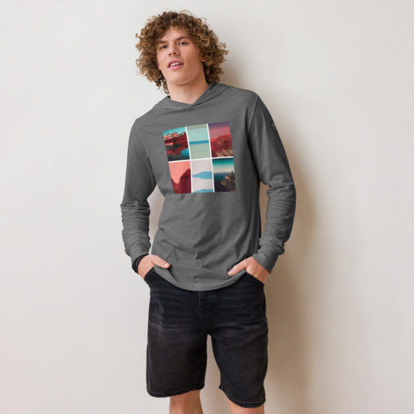 Hooded long-sleeve tee - Image 5