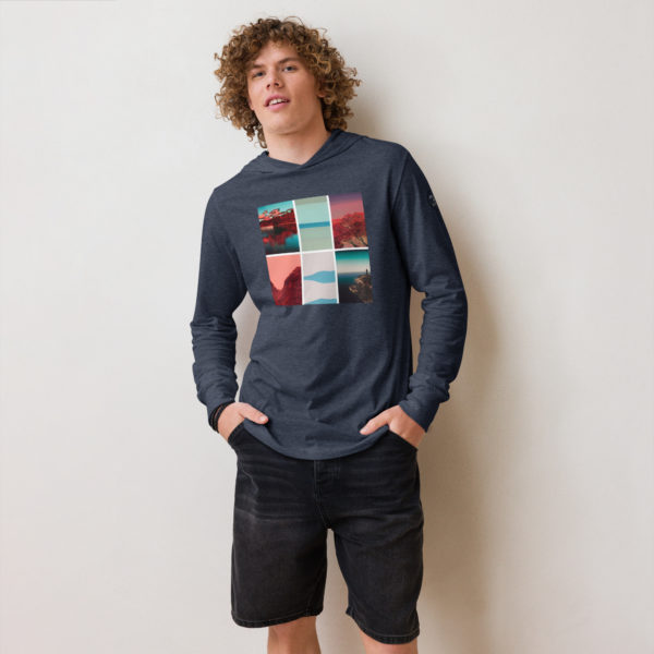 Hooded long-sleeve tee - Image 3