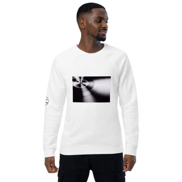 Unisex organic raglan sweatshirt - Image 6